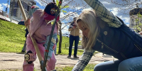 На рубеже обороны Наро-Фоминска в память о защитниках города высадили рябины - Regions.Ru
