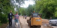 Новые дороги и тротуары построят во дворе на Шибанкова в течение недели - Regions.Ru